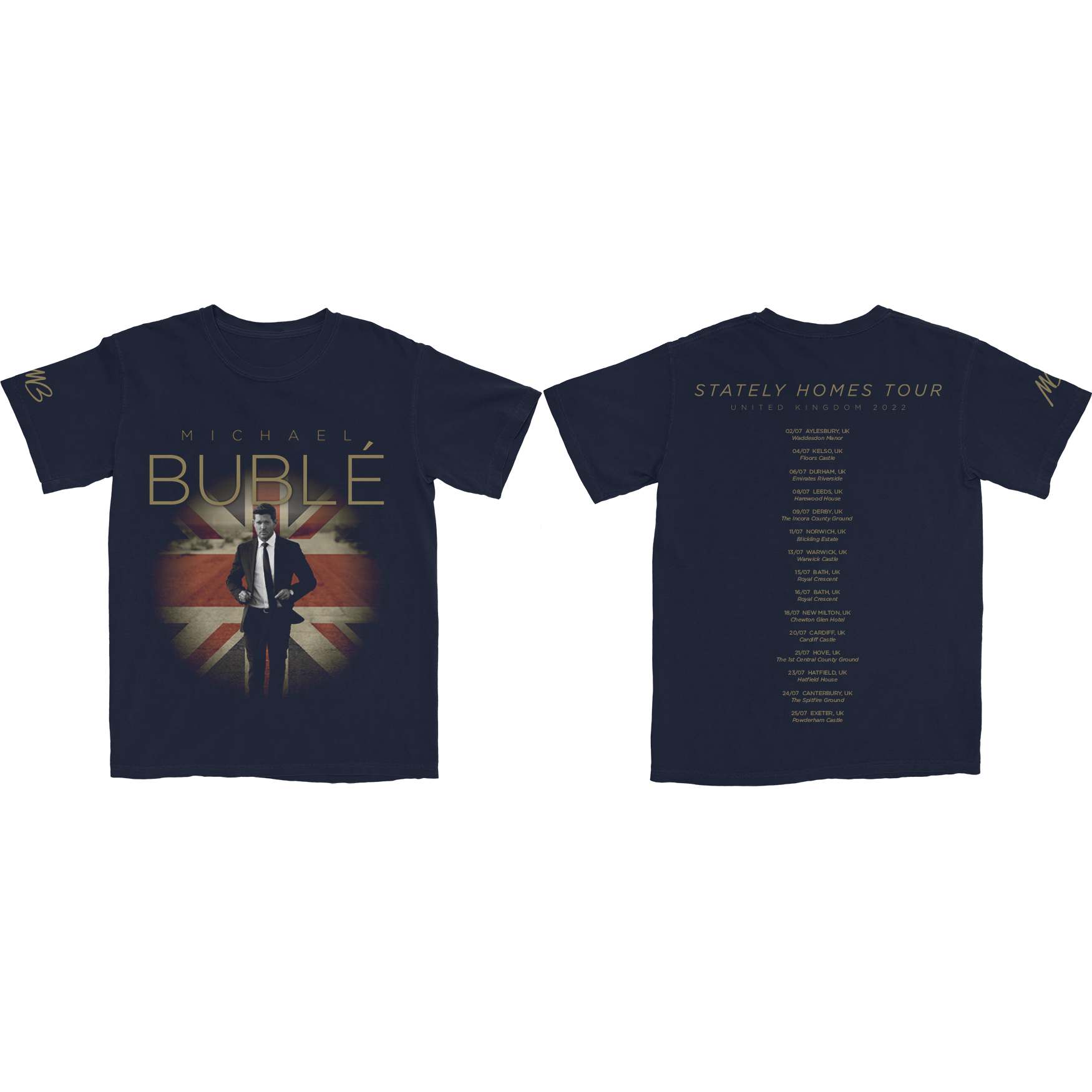 Bublé Stately Homes Tour T-Shirt